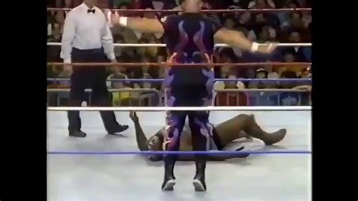 5/8/93: Bam Bam Bigelow takes on Kamala in this WWF Mania exclusive. With Gorilla Monsoon on commentary is The Wizard, which was a brief heel announcer...thing...portrayed by Bruce Prichard.