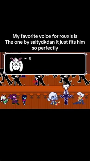 #rouxlskaard ok maybe im just biased but when i think of rouxls i think of salty stop leave me alone #deltarune #deltarunechapter5 #saltydkdan #fyp