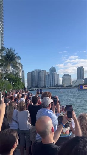 Brickell residents witnessed whatâ€™s been described as one of the largest building implosions in Miami in more than a decade. Swire Properties demolished the Mandarin Oriental, Miami hotel, at 500 Brickell Key Drive, at 8:30 a.m. Sunday. The 23-story luxury hotel fell in 20 seconds to make way for two new towers with condo and hotel units. Read the full story: bit.ly/4cbFqGU | South Florida Business Journal