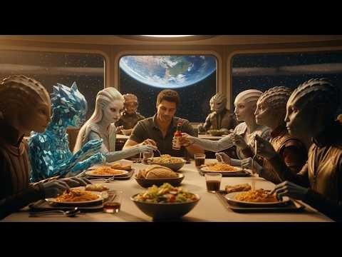 Alien Students Mocked Human Drinks—Until He Sipped the One That Melted Steel