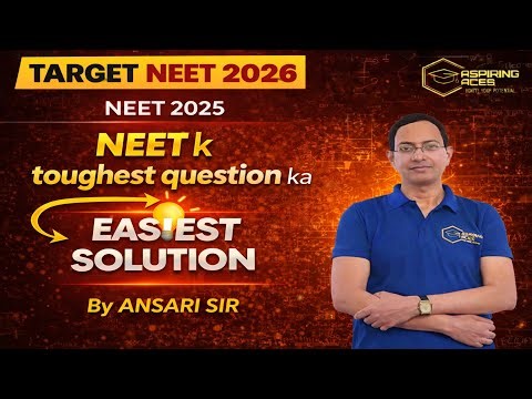 NEET 2025 Physics Toughest Paper Solved in Seconds! 🚀 Short Tricks & Logic | Aspiring Aces