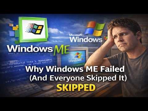 Why Windows ME Failed (And Everyone Skipped It)