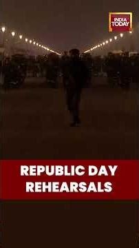 Delhi | Republic Day rehearsals underway at India Gate | #delhi #indiagate #republicday