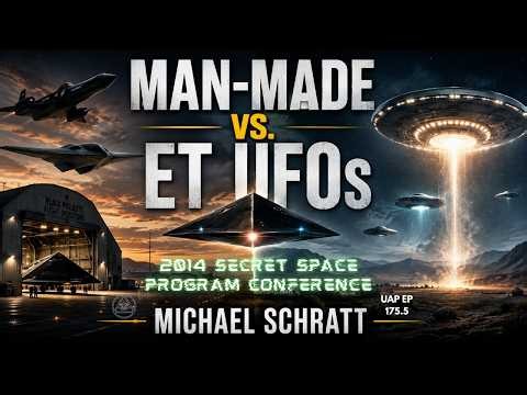 Episode 175.5: Michael Schratt – Man-Made vs. ET UFOs | 2014 Secret Space Program Conference