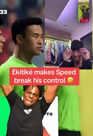 Hugo #Ekitiké made #Speed CRASH OUT after beating him in a FC match 😳 (via ishowspeed) #ishowspeed #liverpool #soccer