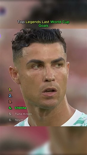 Top Legends Last World Cup Goals