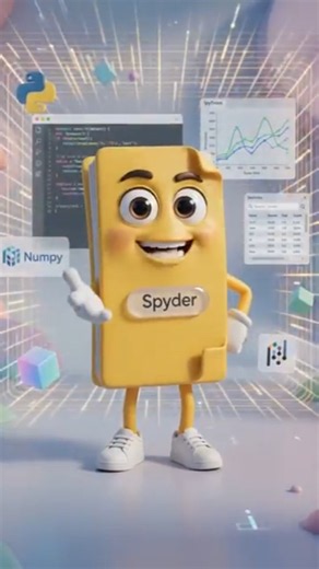 Stop Using Complex Tools! Try Spyder IDE for Python 🐍🚀 #Shorts #pythonprogrammer