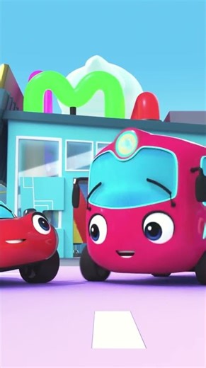 Ultimate Car Wash Speed Challenge! 🚗💨🌈 #buster #kids #cartoon