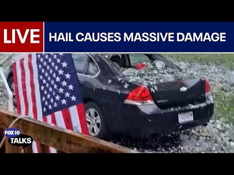 🔴LIVE: Hail, royal visit, Iran latest, housing market updates | FOX 10 Talks