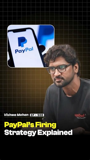 PayPal’s Layoff Strategy Explained | @upGrad_edu - Raj Shamani #shorts