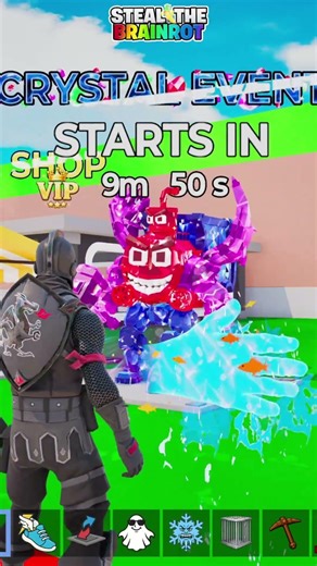 100 Crystal Secret Codes Fortnite Steal The Brainrot! (New Secret Codes)
