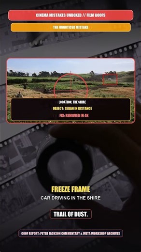 The Huge Mistake in The Lord of the Rings: The Fellowship of the Ring Nobody Noticed 🎬❌ #Shorts
