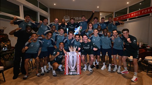 Arsenal win first Premier League title in 22 years