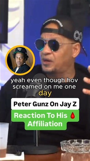 Peter Gunz On Jay Z’s Reaction To His 🩸Affiliation