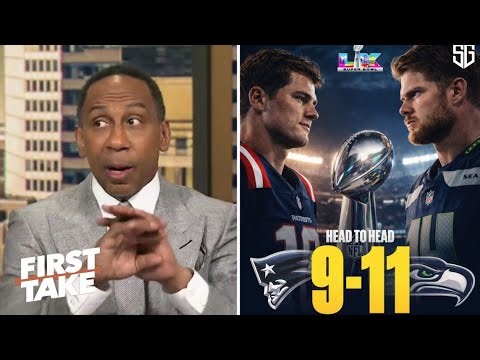 FIRST TAKE | Stephen A. & Swagu DEBATE: Who Had the Better Super Bowl Run? Seahawks or Patriots?