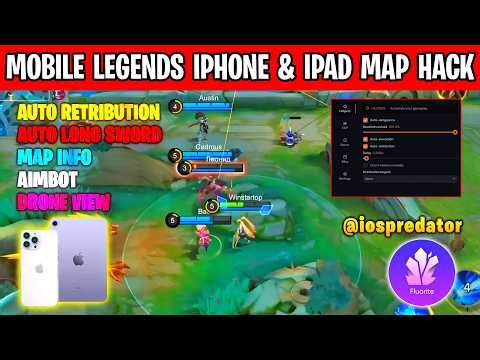 MLBB iOS Hack Without Jailbreak | Mobile Legends Bang Bang iPhone Mod Menu Free Download