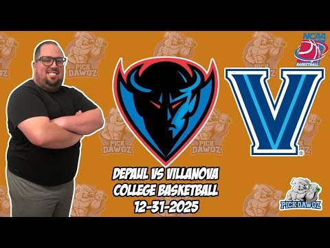 DePaul vs Villanova 12/31/25 Free College Basketball Picks and Predictions | NCAAB Pick