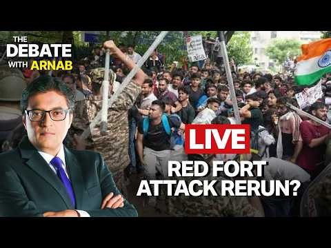 Debate With Arnab LIVE: Is Violence By The CJP Justified In The Name of Protest At Jantar Mantar?