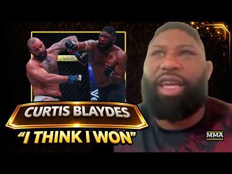 Curtis Blaydes REACTS to Josh Hokit Fight, Reveals What Happened in Ambulance After UFC 327