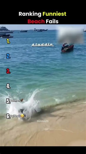 Ranking Funniest Beach Fails