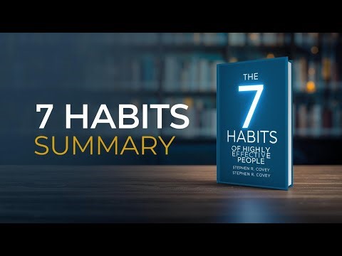 The 7 Habits of Highly Effective People | Complete Book Summary