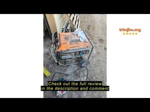 Review Generac 10,000 Peak Watt Portable Gas Generator - Electric Start - Home Backup or RV Ready -