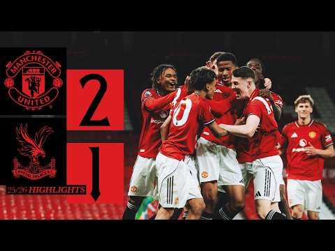 IN THE FINAL! 🏆 | Man Utd U18s v Crystal Palace | FA Youth Cup | Academy Highlights