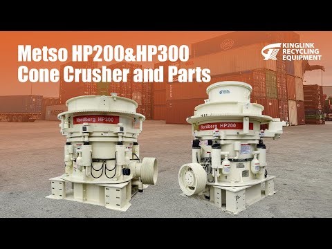 Metso HP200 HP300 and Spare Parts to Mauritius