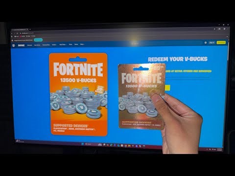 HOW TO REDEEM FORTNITE V-BUCKS CODE ON PC/MAC IN 2026!