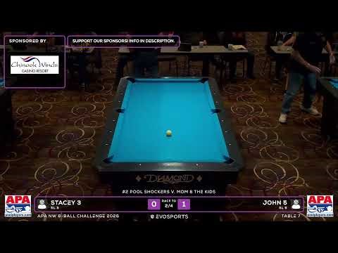 APA NW 8-BALL CHALLENGE 2026 - Apr 19 - TABLE 7 | EvoSports