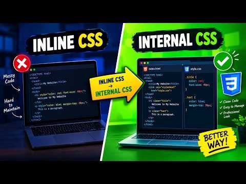 How to learn HTML CSS code in website design | HTML CSS full course