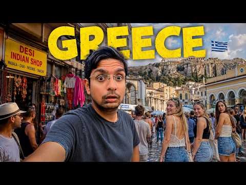 Travelling to Greece that has 2500-Year Connection with India 🇬🇷