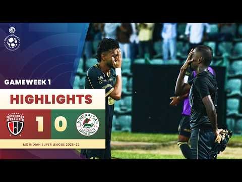 HIGHLIGHTS | Super Sub Jithin Wins It in Stoppage Time | NEUFC 1-0 MBSG | MG ISL 2026-27