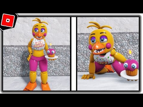 SHOWCASE of REWORKED TOY CHICA MORPH in FREDBEAR'S MEGA ROLEPLAY - Roblox