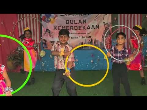 Abracadabra Hola Hoop Dance Performance - Tadika Sri Permata