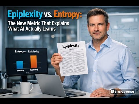 Epiplexity vs Entropy: The New Metric That Explains What AI Actually Learns
