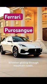 Ferrari Purosangue 2026: Ultimate Luxury SUV Experience, Speed, Style & Power