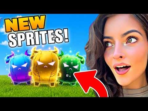 🔴 NEW SPRITES UPDATE *plus* CUSTOMS and OG EVENT - FORTNITE LIVE