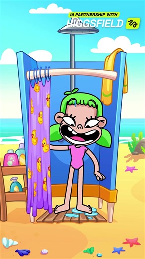 Colored Feet at the Pool?! 👣 Uh-Oh… That’s Dangerous! #kids #learning