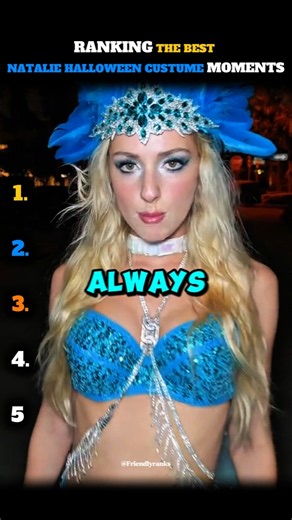 Ranking The Best Natalie Halloween costume moments 🎃 #shorts #Natalie #HalloweenCostumes
