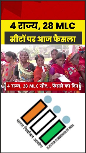 Breaking | MLC Elections Result :4 राज्य, 28 MLC सीटों पर आज फैसला | Election Updates