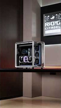 RTX 5090 + AMD RYZEN 7 9800X3D😱 ULTIMATE ROG RGB GAMING PC SETUP 2026🔥 #pcbuild #gaming #shorts