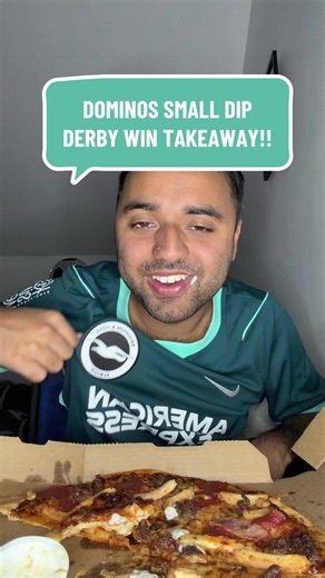 I had to treat myself after a massive win!! #fyp #foryoupage #dominospizza #foodlover #viralvideo