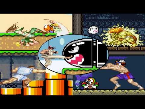Super Mario World: The World Warrior (Super Mario X Street Fighter)