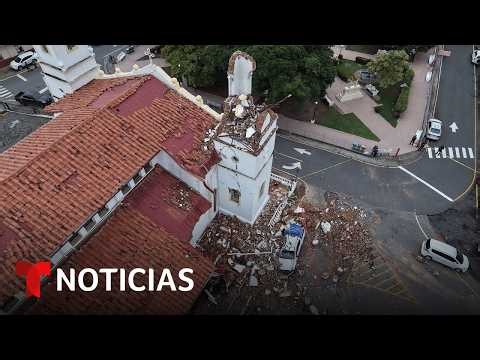 Los damnificados por el terremoto en Panamá temen regresar a sus casas | Noticias Telemundo