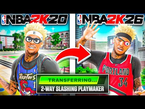 I RECREATED THE MOST BROKEN 2-WAY SLASHING PLAYMAKER BUILD FROM 2K20!