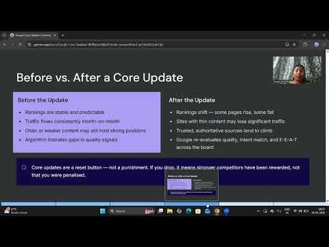 Latest Google Core updates