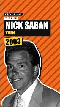 Who Is Nick Saban? The Coach With 7 National Titles