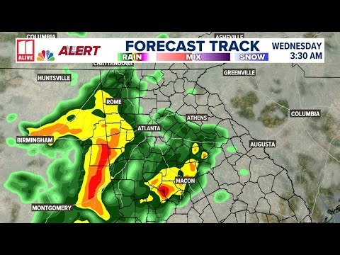 LIVE: Tracking storms in metro Atlanta, north Georgia