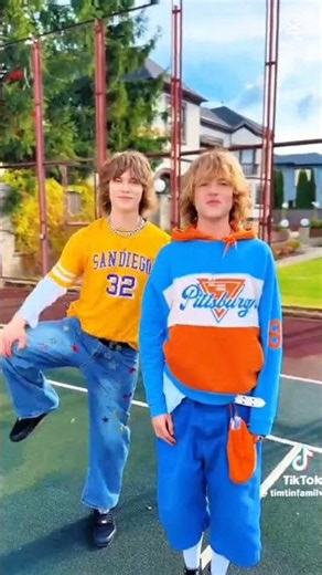 do they really look like twins 🤔🤩 @Timtinfamily582 #viralvideo